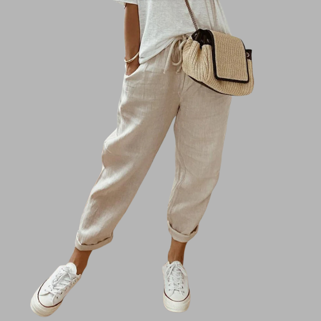 Winifred | Elegante Baumwollhose