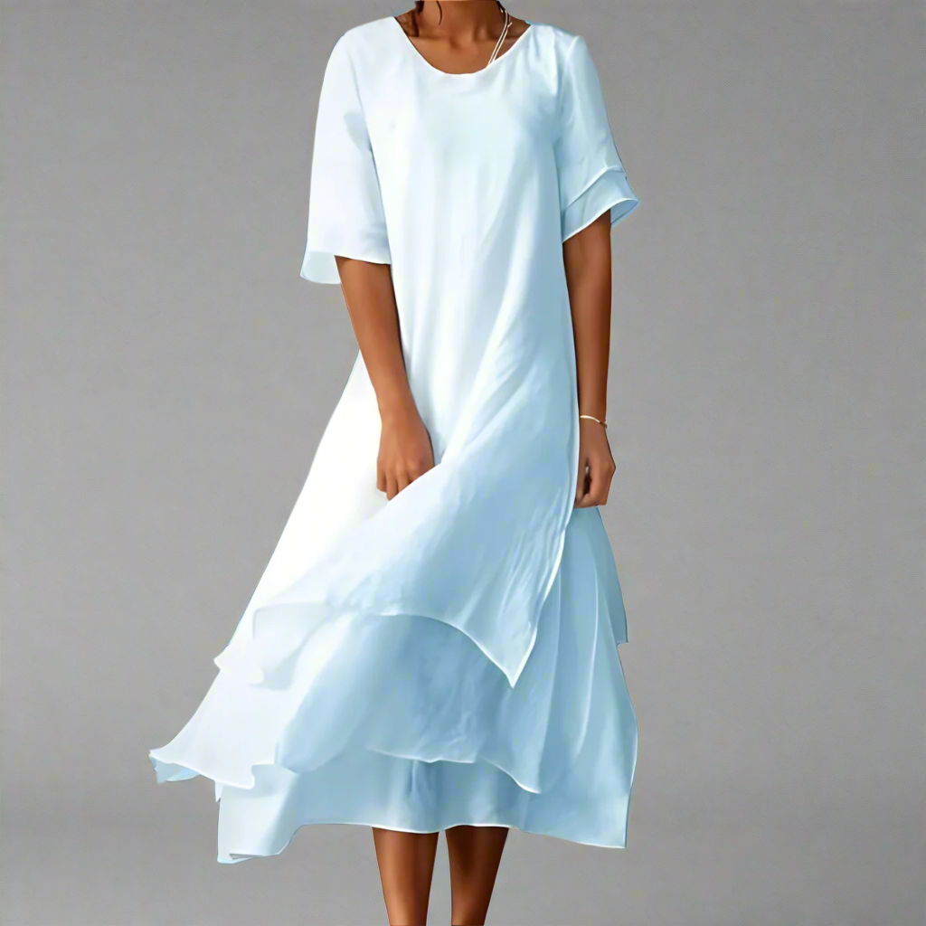 Derlina | Leichtes und Elegantes Baumwollkleid