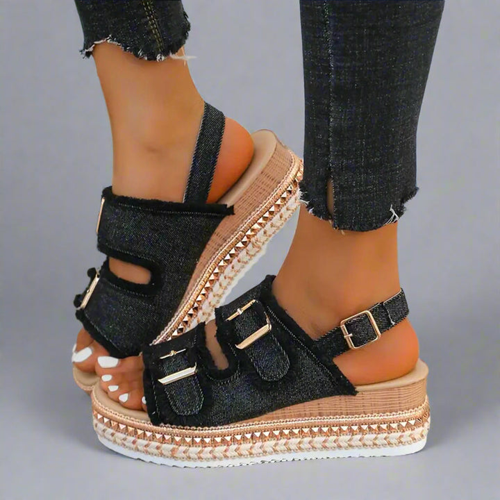 Aranka | Komfortable Keil-Sandalen für jeden Tag