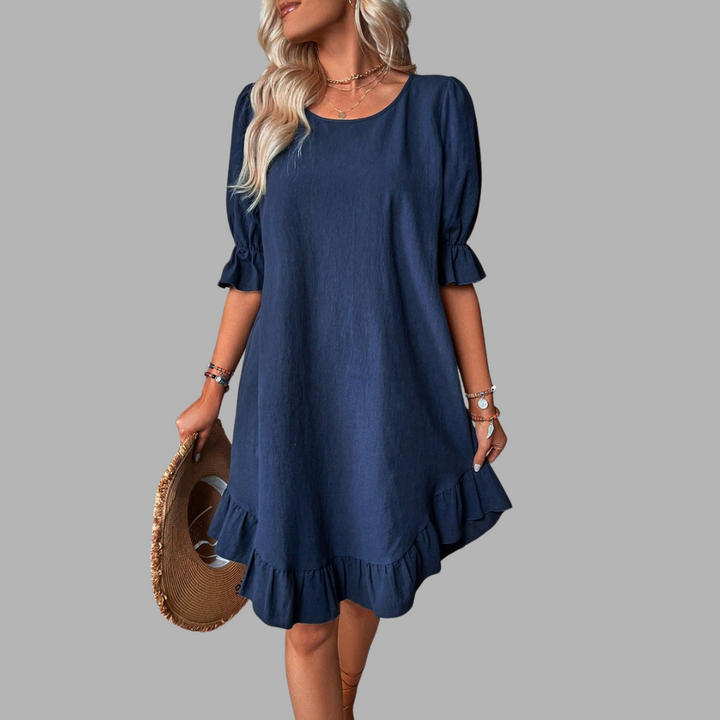 Valborg | Premium Sommerkleid aus Bio-Baumwolle