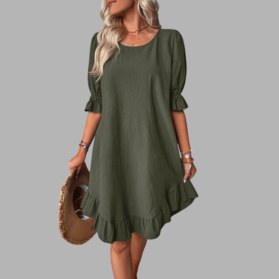 Valborg | Premium Sommerkleid aus Bio-Baumwolle