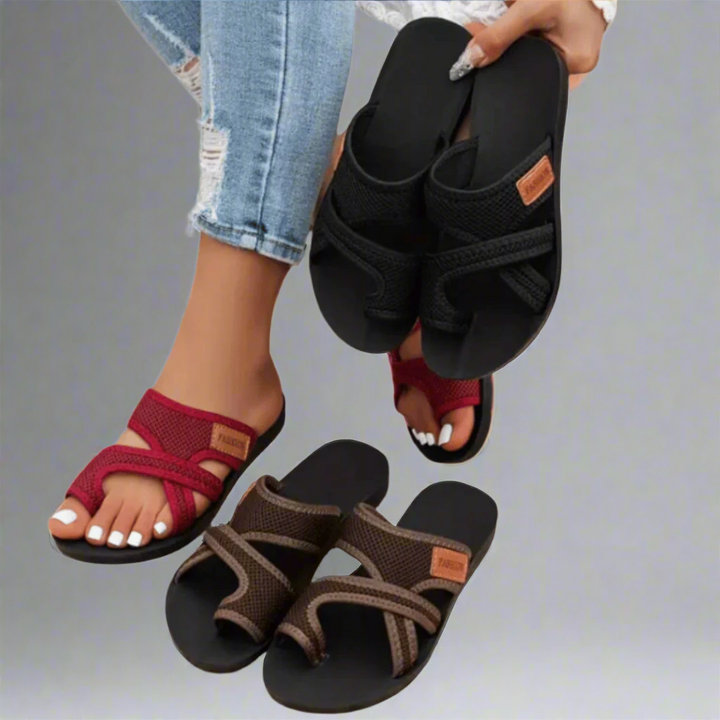 Eugenie | Komfortable Sandalen für Längeren Komfort