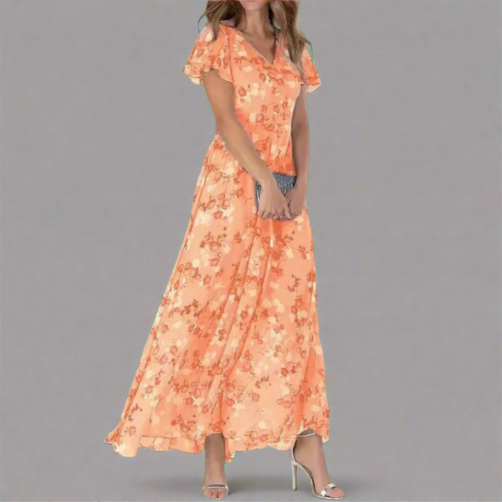 Doralise | Glamouröses Kleid mit Bauchbedeckung