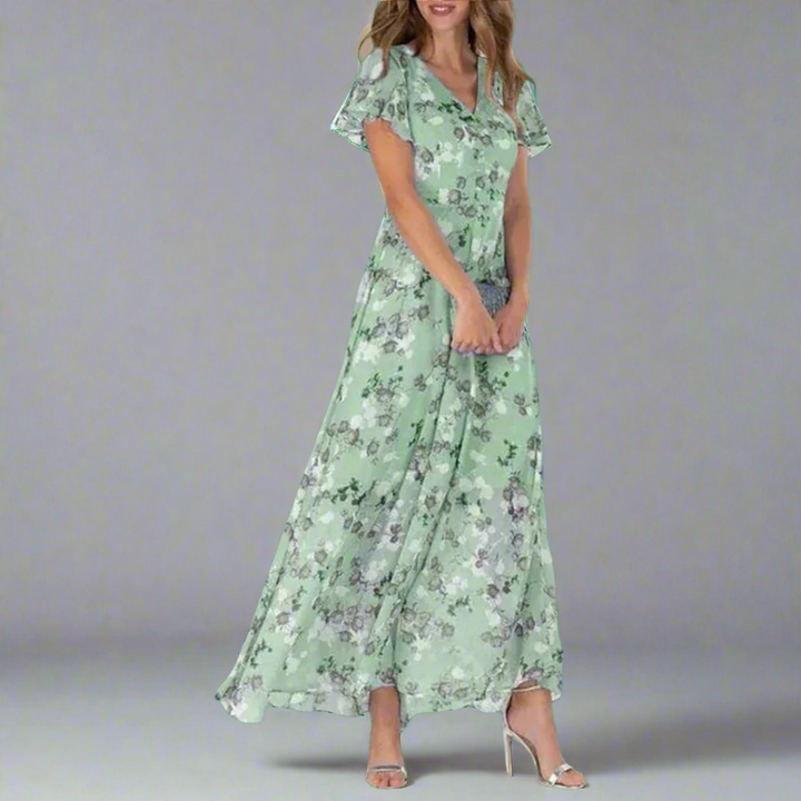 Doralise | Glamouröses Kleid mit Bauchbedeckung