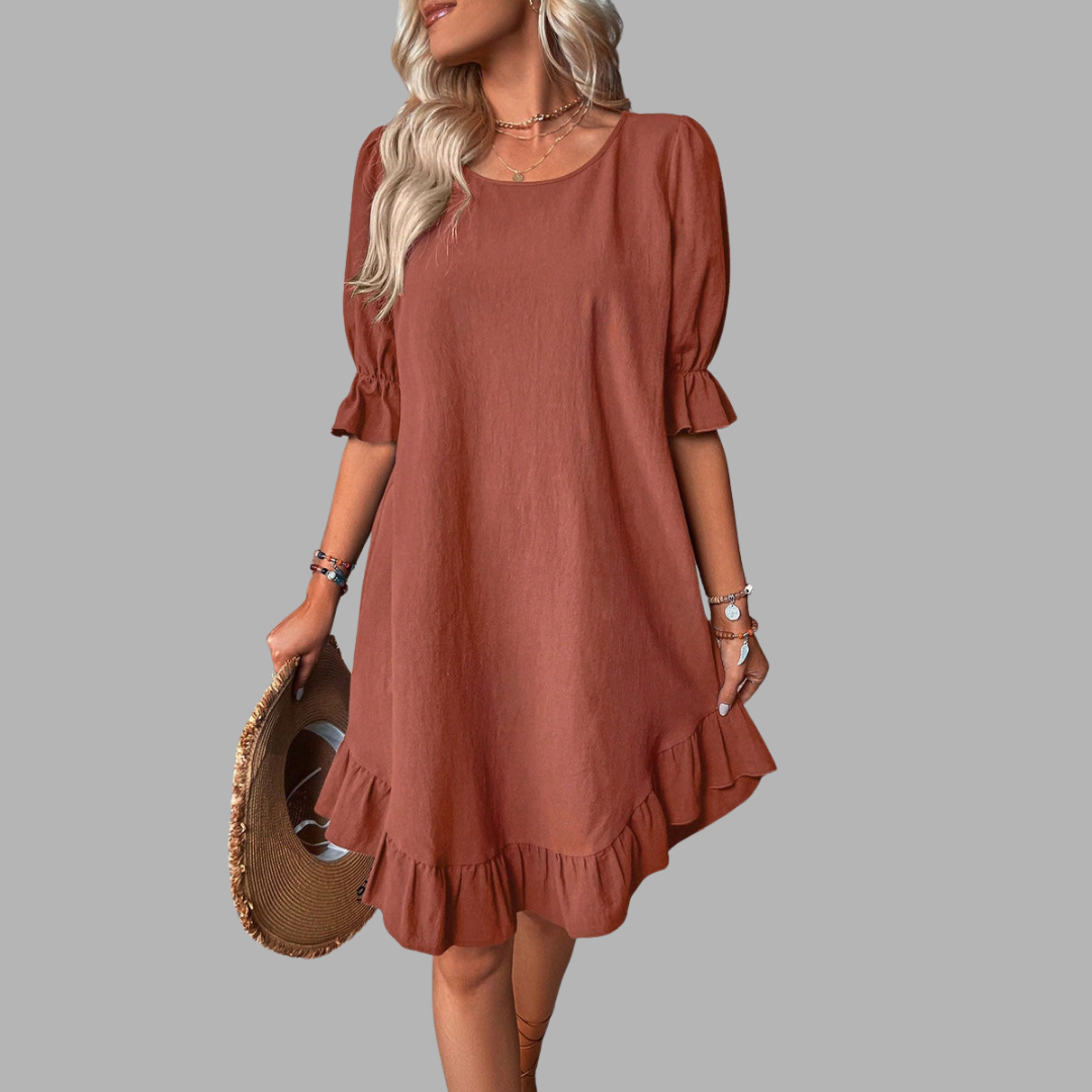 Valborg | Premium Sommerkleid aus Bio-Baumwolle