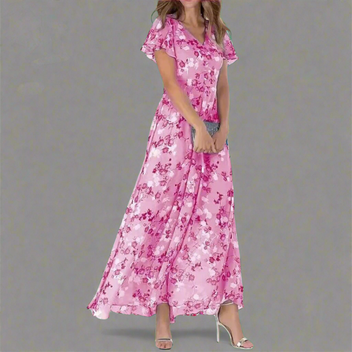 Doralise | Glamouröses Kleid mit Bauchbedeckung