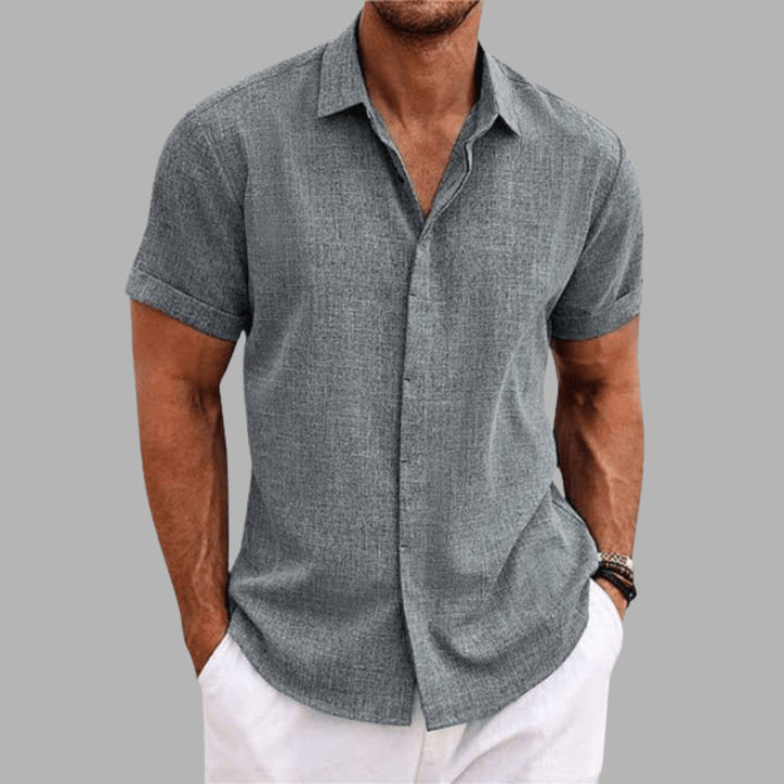 Matthias | Leichtes Sommerhemd für Eleganz und Komfort