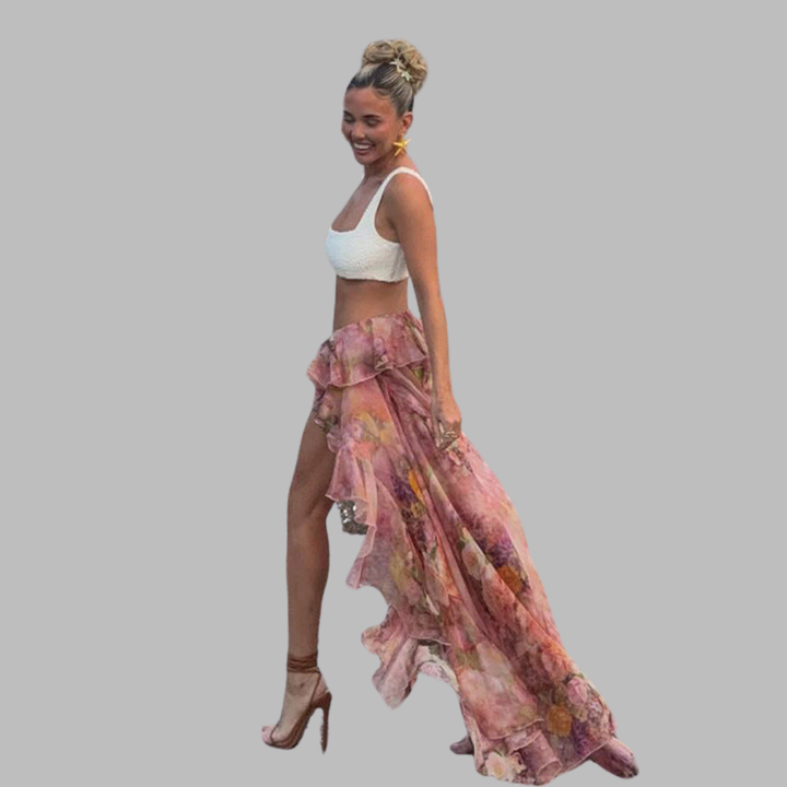 Droswina | Romantic Floral Rock für verspielte Eleganz