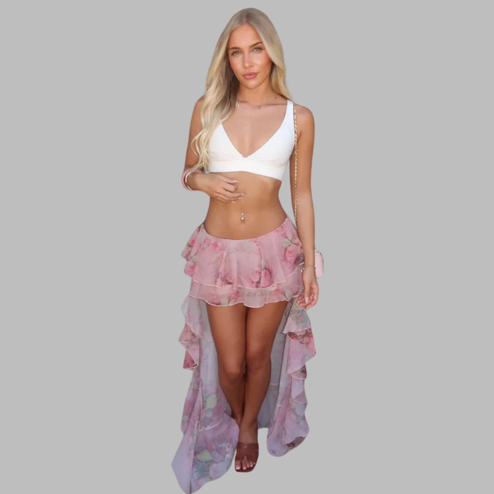 Droswina | Romantic Floral Rock für verspielte Eleganz