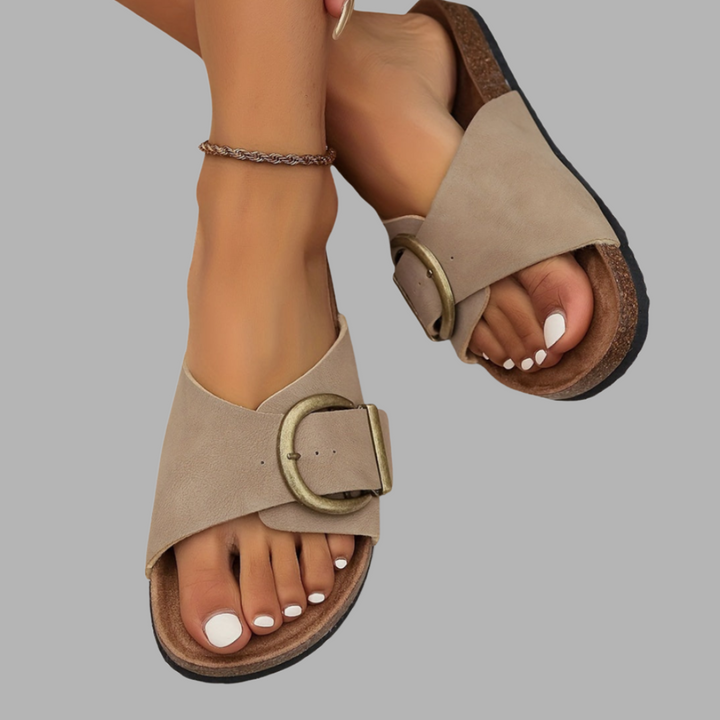 Liselotte | Glatte Gleiten Komfortsandalen für langanhaltenden Komfort