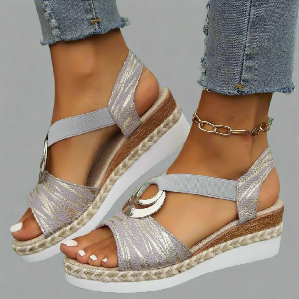 Durwina | Orthopädische Sandalen mit Muster
