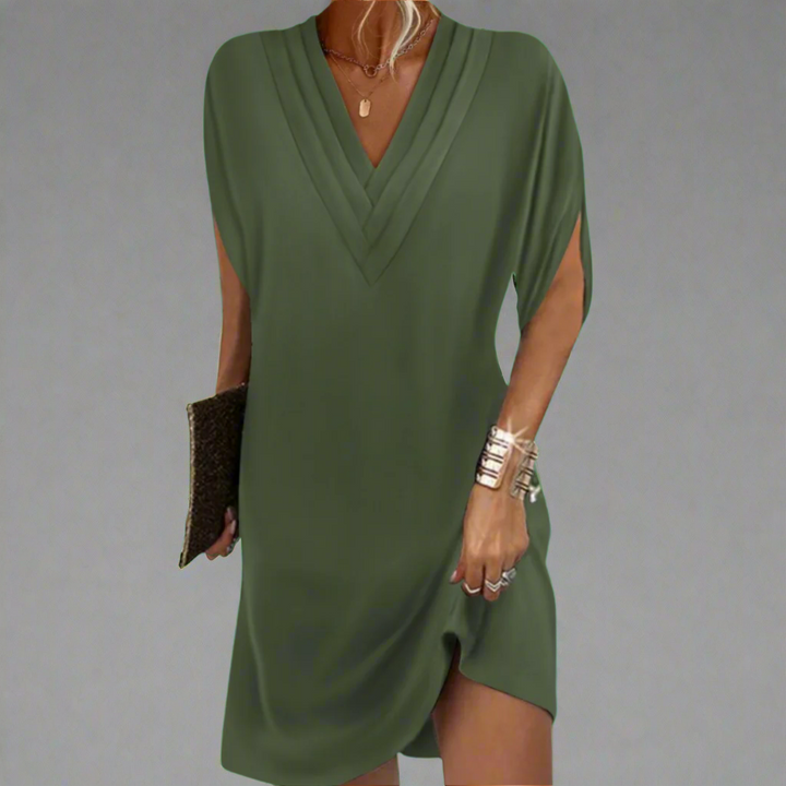 Xenia | Elegantes Maxikleid mit fließendem Komfort