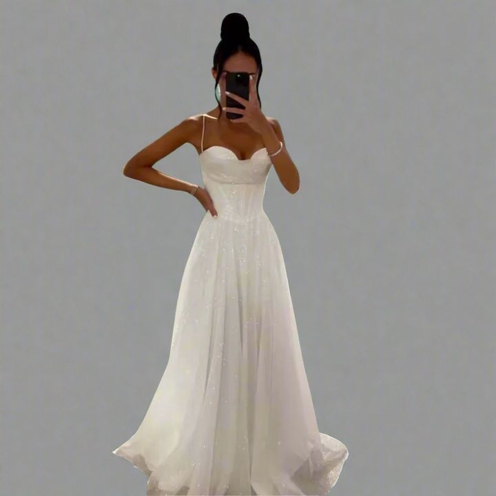 Annika | Elegantes Maxikleid aus Premiumstoff für sonnige Anlässe
