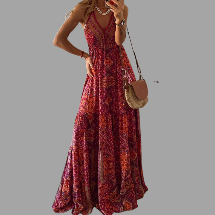 Elenora | Boho Maxikleid mit Sommerflair
