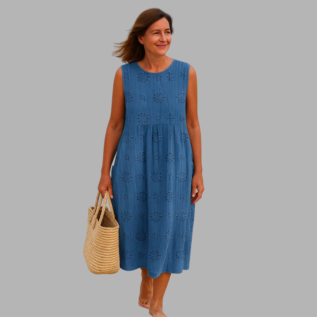 Elvira | Sommerkleid aus hochwertiger Handarbeit