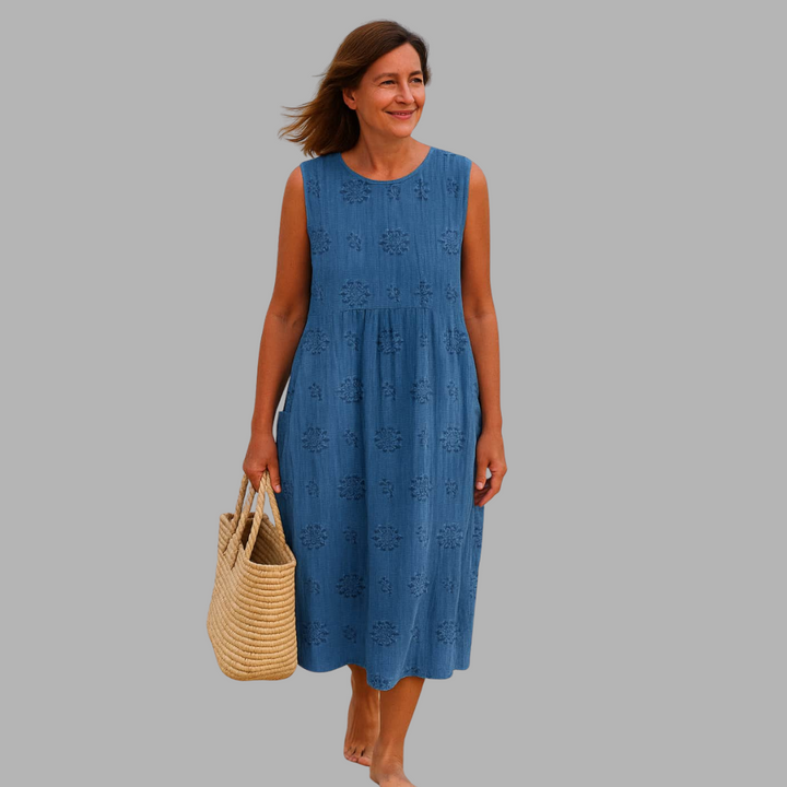 Elvira | Sommerkleid aus hochwertiger Handarbeit