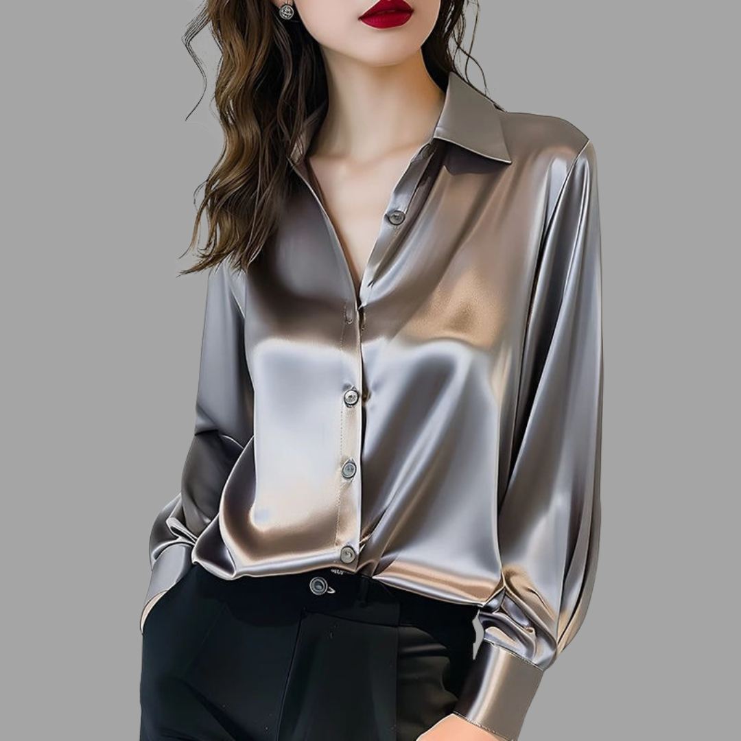 Wendaline | Satinbluse für eleganten Stil