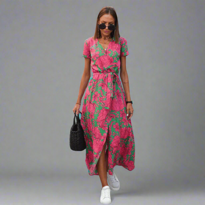 Fiona | Luftiges Maxikleid mit Stil