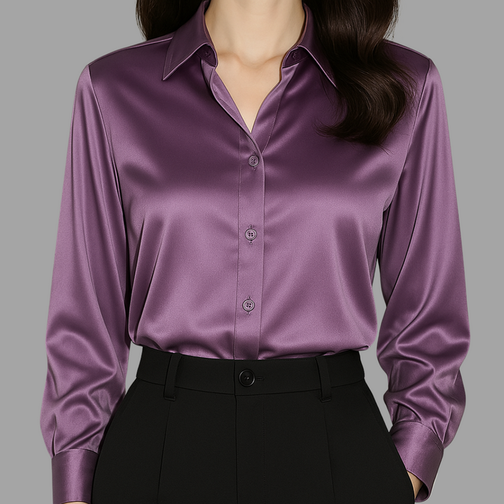 Wendaline | Satinbluse für eleganten Stil