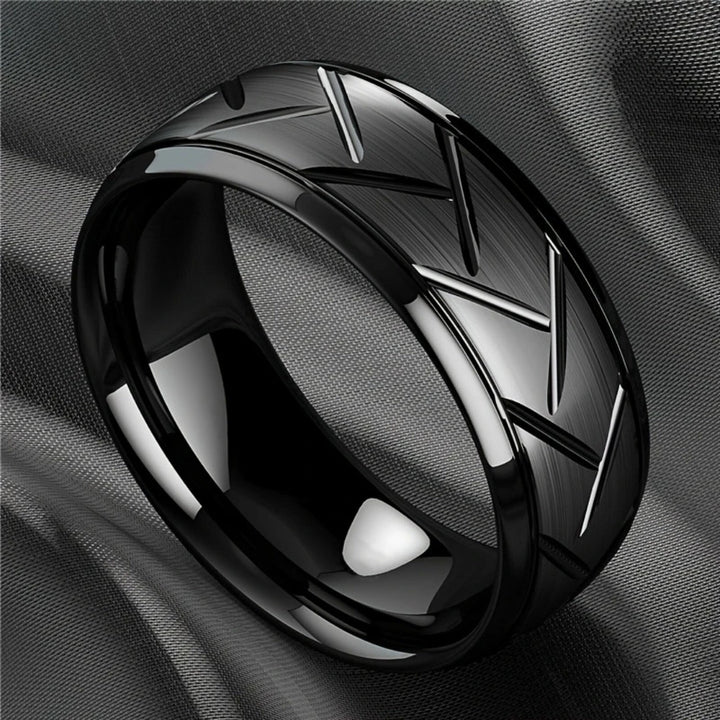 Ortwin | Zeitloser Onyx-Ring für markanten Stil