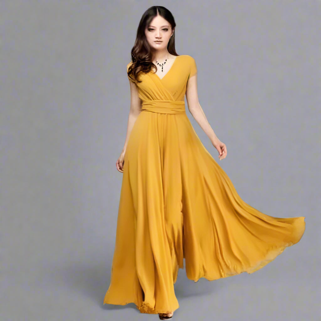 Karmilda | Elegantes Chiffon-Abendkleid für Damen