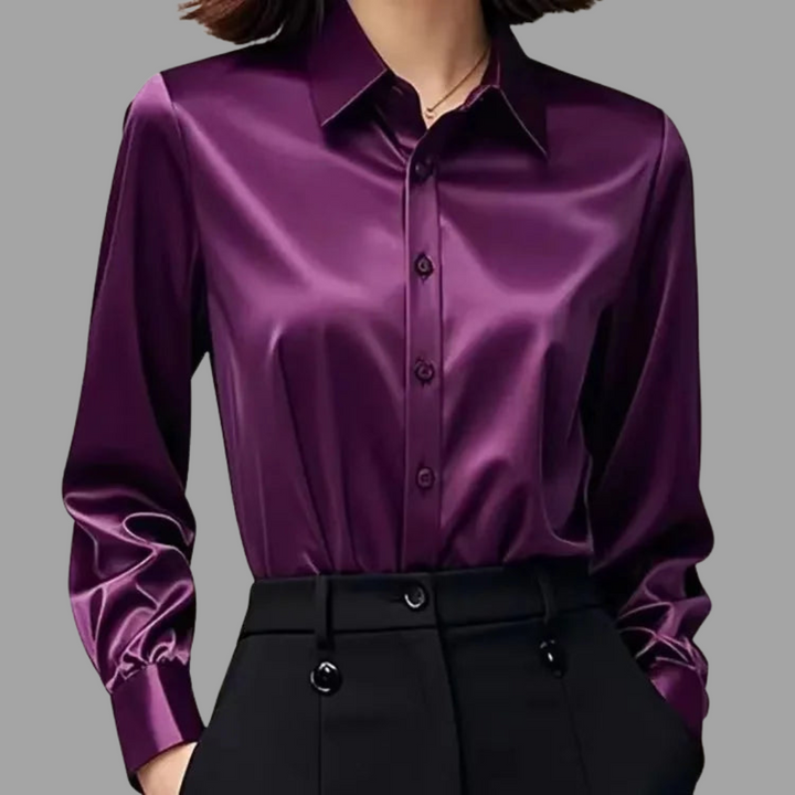 Wendaline | Satinbluse für eleganten Stil