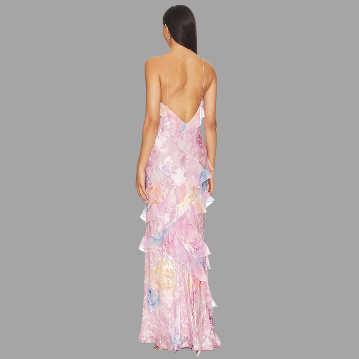 Elina | Ärmelloses Maxikleid mit Eleganz