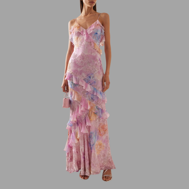 Elina | Ärmelloses Maxikleid mit Eleganz