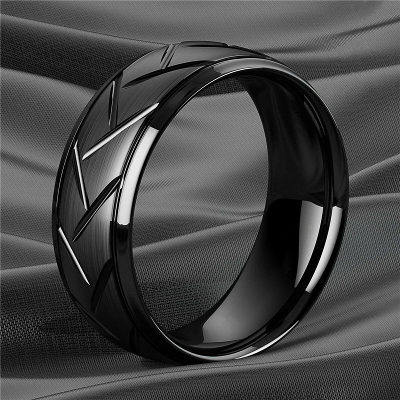 Ortwin | Zeitloser Onyx-Ring für markanten Stil