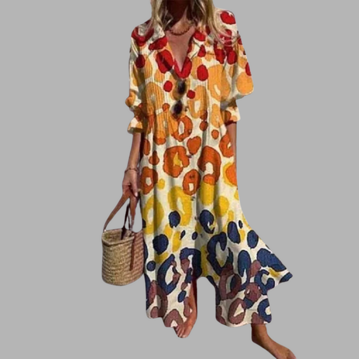 Thalia | Elegantes Bloom Boldly Maxi Dress