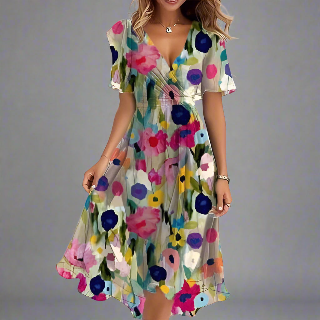 Jorunna | Premium Sommerkleid aus Bio-Baumwolle