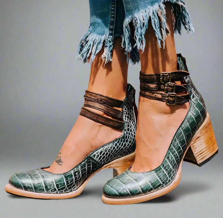 Alwine | Vintage Pumps für eleganten Komfort
