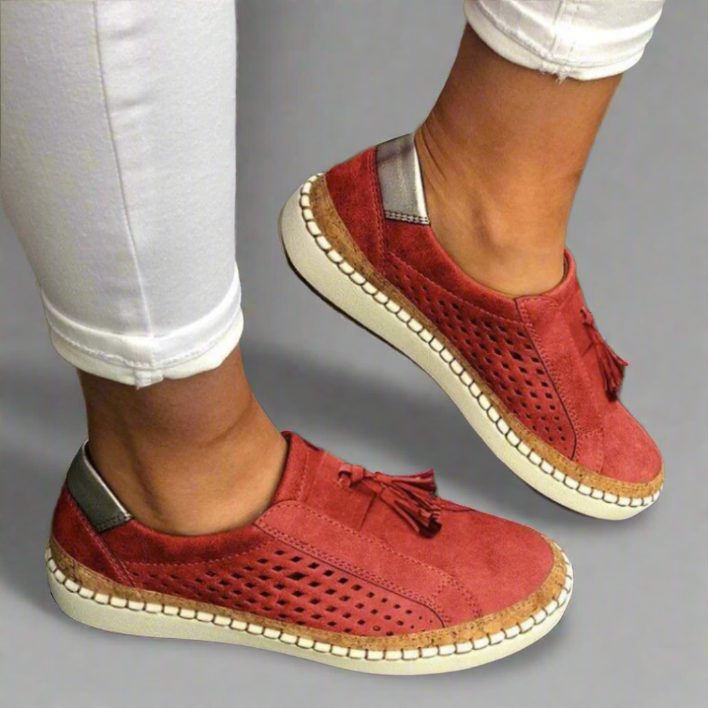 Xaveria | Atmungsaktive und Rutschfeste Orthopädische Schuhe