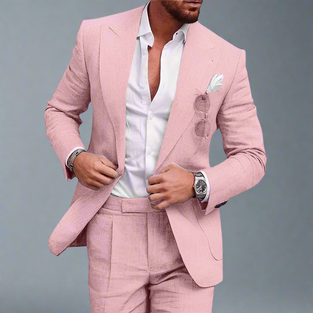 Ethan | Premium Leinen Anzug Set für Männer