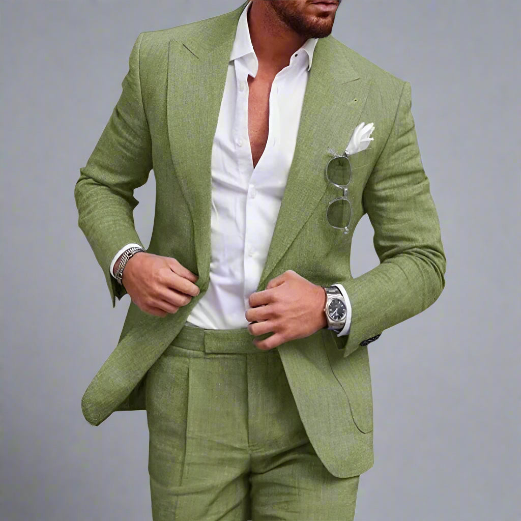 Ethan | Premium Leinen Anzug Set für Männer