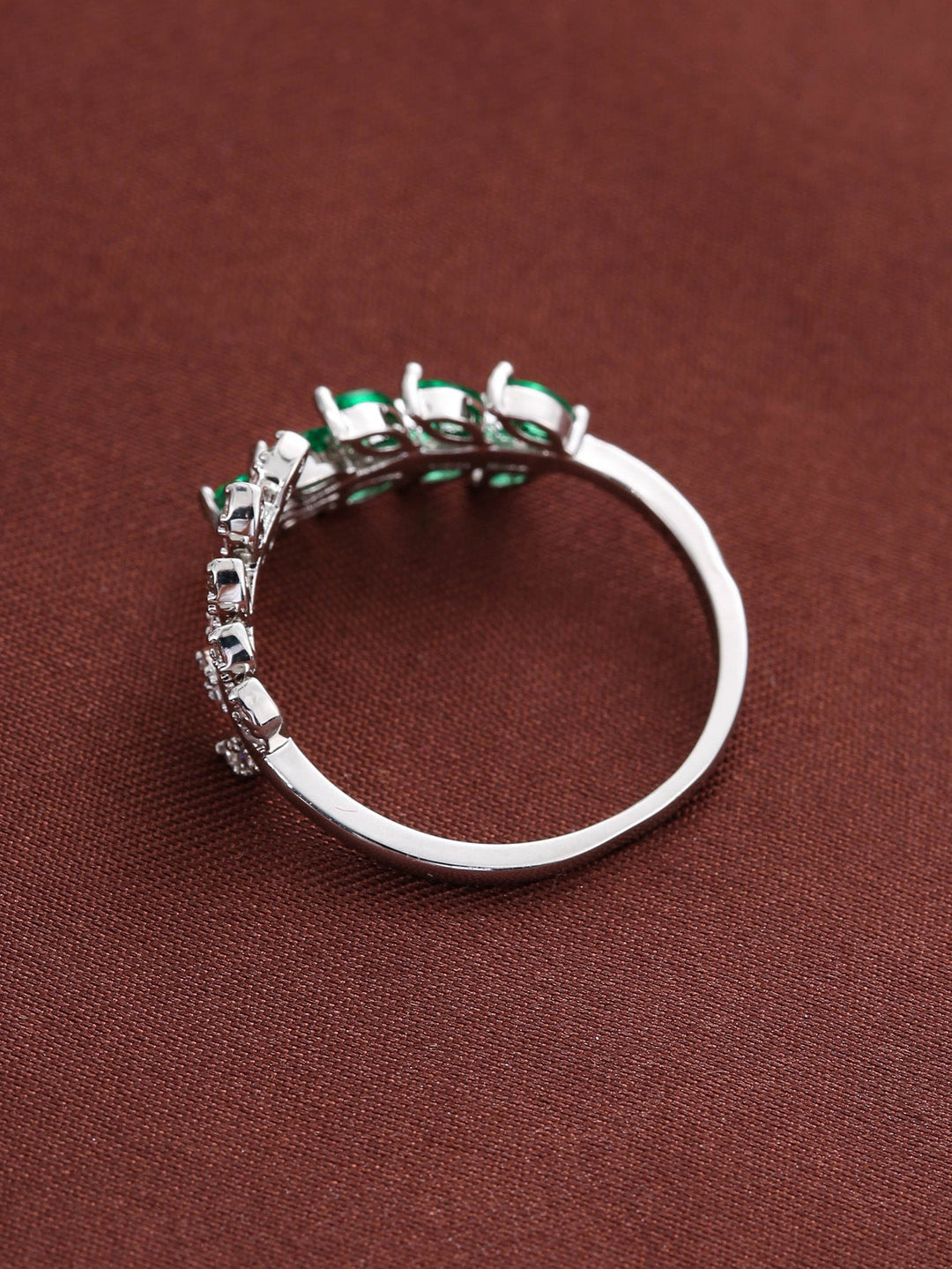 Carlotta | Premium 16k Weißgold Ring