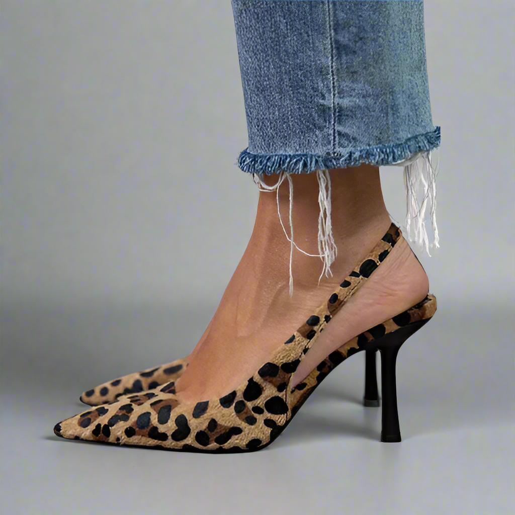 Heike | Elegante Animal-Print Pumps
