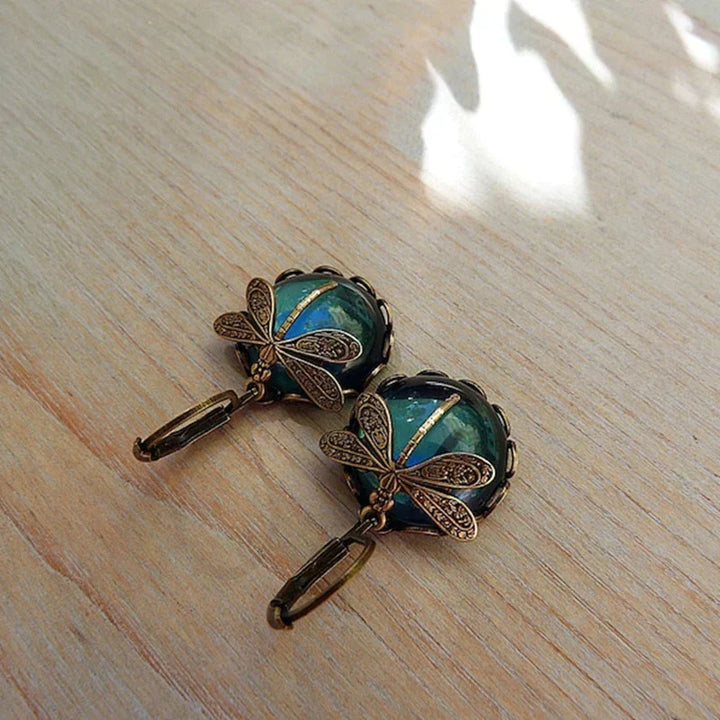 Lorelei | Handgefertigte Libellen-Design-Ohrringe