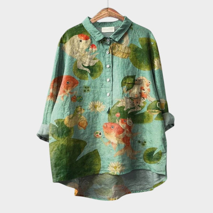 Gislawen | Oversize-Bluse für sonnigen Komfort