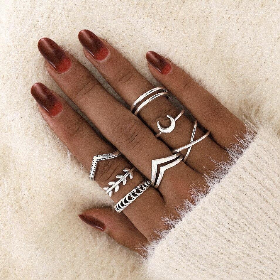 Tabea | Einzigartiges 8- bis 12-Ring Set