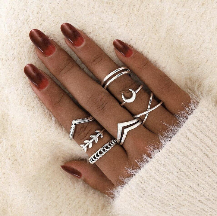 Tabea | Einzigartiges 8- bis 12-Ring Set